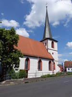 Wernfeld, Maria Himmelfahrt Kirche, erbaut 1484, Langhaus erweitert 1614 (26.05.2018)