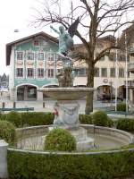 Stadtplatz von Miesbach (05.04.2012)