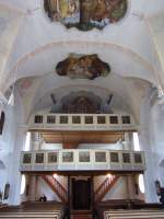 Westenhofen, Orgelempore der St.