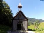 Kleine Kapelle in dem altbayrische Museumsdorf von Markus Wasmeier bei Schliersee am 17.08.2014