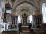 Kleinhöhenkirchen, Innenraum der Maria Heimsuchung Kirche (17.04.2016)