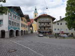 Am Marienplatz von Miesbach (03.07.2016)