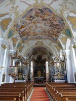 Neukirchen, barocker Innenraum der St.