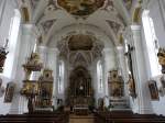 Oberflossing, barocker Innenraum der Pfarrkirche St.