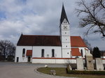 Strass, Maria Himmelfahrt Kirche, Katholische Pfarrkirche, Saalbau, Turm wohl 14.