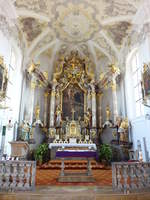 Waltersberg, barocker Hochaltar in der Pfarrkirche St.