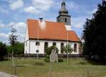 Lenkersheim, evangelische Dreifaltigkeitskirche, erbaut von 1682 bis 1684 (19.06.2014)