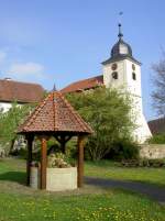 Hambhl, Osterbrunnen und St.