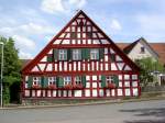 Westheim, Fachwerkhaus an der Dorfstrae (19.06.2014)