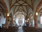 Eschenbach, Innenraum der Stadtpfarrkirche St.