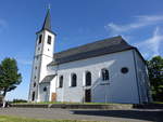 Fahrenberg, Pfarrkirche Maria Heimsuchung, erbaut von 1775 bis 1778 (20.05.2018)