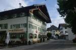 Fischen im Allgu, Dorfgasthof zum Kreuzwirt an der Hauptstrae (28.07.2013)