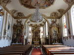 Vorderburg, barocke Altre in der Pfarrkirche St.