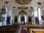 Sulzberg, Altre und Kanzel in der Pfarrkirche Hl.