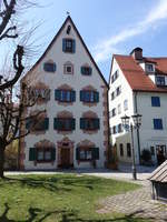 Fssen, Wohnhaus in der Franziskanergasse, erbaut im 16.