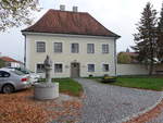 Aigen am Inn, Pfarrhaus in der Herrenstrae, erbaut 1639 (20.10.2018)