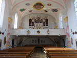 Neukirchen vorm Wald, Orgelempore in der Pfarrkirche St.