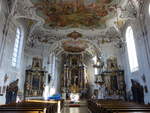 Beratzhausen, barocke Ausstattung in der Pfarrkirche St.