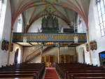 Hofdorf, Orgelempore in der kath.