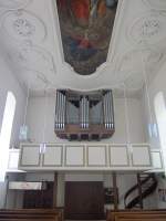 Heufurt, Orgelempore der St.