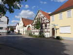 Heustreu, Bauernhof aus Fachwerk in der Wetterstrae (08.07.2020)