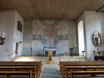 Roth, moderner Innenraum der Pfarrkirche St.