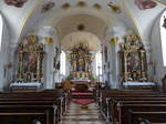 Neubeuern, barocke Altre in der Pfarrkirche Maria Empfngnis (03.07.2016)