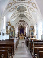 Amerang, barocker Innenraum der Pfarrkirche St.