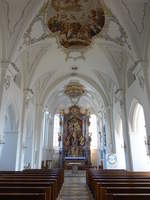 Prutting, barocker Hochaltar in der Pfarrkirche Maria Opferung (02.04.2017)