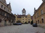 Wasserschloss Schnau, erbaut von 1899 bis 1900 durch Gabriel von Seidl (25.12.2016)