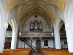 Staudach, Orgelempore in der Pfarrkirche St.
