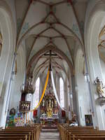 Triftern, gotischer Innenraum der Pfarrkirche St.