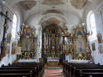 Neunaigen, Rokoko Altre in der Pfarrkirche St.