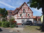 Stammheim, historisches Fachwerkhaus im Kirchweg (28.05.2017)