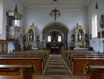 Haibach, Altre und Kanzel in der Pfarrkirche St.