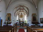 Aholfing, Innenraum der Pfarrkirche St.