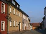 BLick in die Hospitalstrae in Tirschenreuth, 31.03.2009