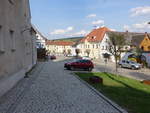 Blick auf den Marktplatz von Neualbenreuth (22.04.2018)