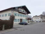 Grassau, Rathaus und Musikschule in der Marktstrae (26.02.2017)