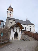 Wallfahrtskirche Maria Eck, erbaut von 1635 bis 1642 (26.02.2017)