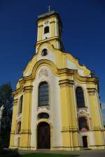 Wallfahrtskirche Maria Steinbach bei Legau, erbaut ab 1749 unter Abt Benedikt   Stadelhofer, Kreis Unterallgu (30.06.2009)