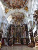 Ottobeuren, Hochaltar von 1761 in der Klosterkirche St.