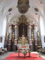 Gramschatz, Altar von Hofbildhauer Johann Wolfgang von der Auvera der St.