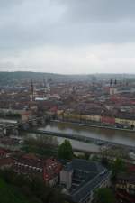  Traumhaftes Wetter  herrschte am 18.04.09 in der unterfrnkische Stadt Wrzburg.