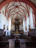 Thngersheim, Hochaltar im Chor der Pfarrkirche St.