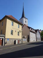 Theilheim, Rathaus und Pfarrkirche St.