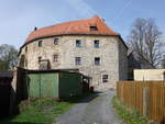Waldershof, Ehemaliges Schloss und bis 1803 Sitz des stiftischen Amtsrichters, erbaut 1471 (23.04.2018)