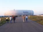 zu sehen ist die allianz arena der stadt mnchen entstanden am 23.09.05    