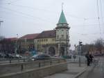 zu sehen ist der lwenbrukeller in mnchen entstanden ist das bild am stiglmaierplatz.gesehen am 19.02.07