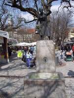 Ida Schumacher Brunnen am Vitualienmarkt in Mnchen;110329